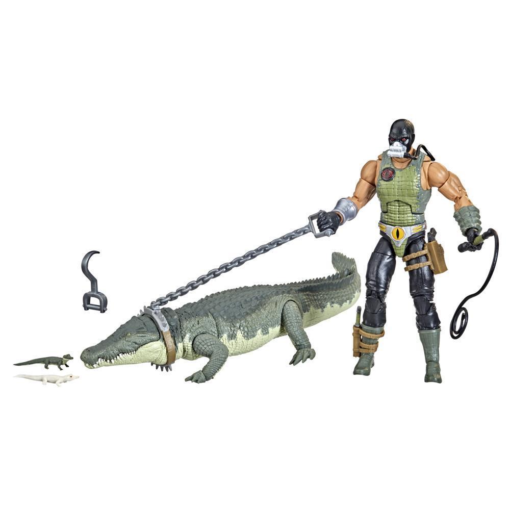 G.I. Joe Classified Series Series Croc Master & Fiona Action Figure 38 Collectible Toy, Accessories, Custom Package Art product thumbnail 1