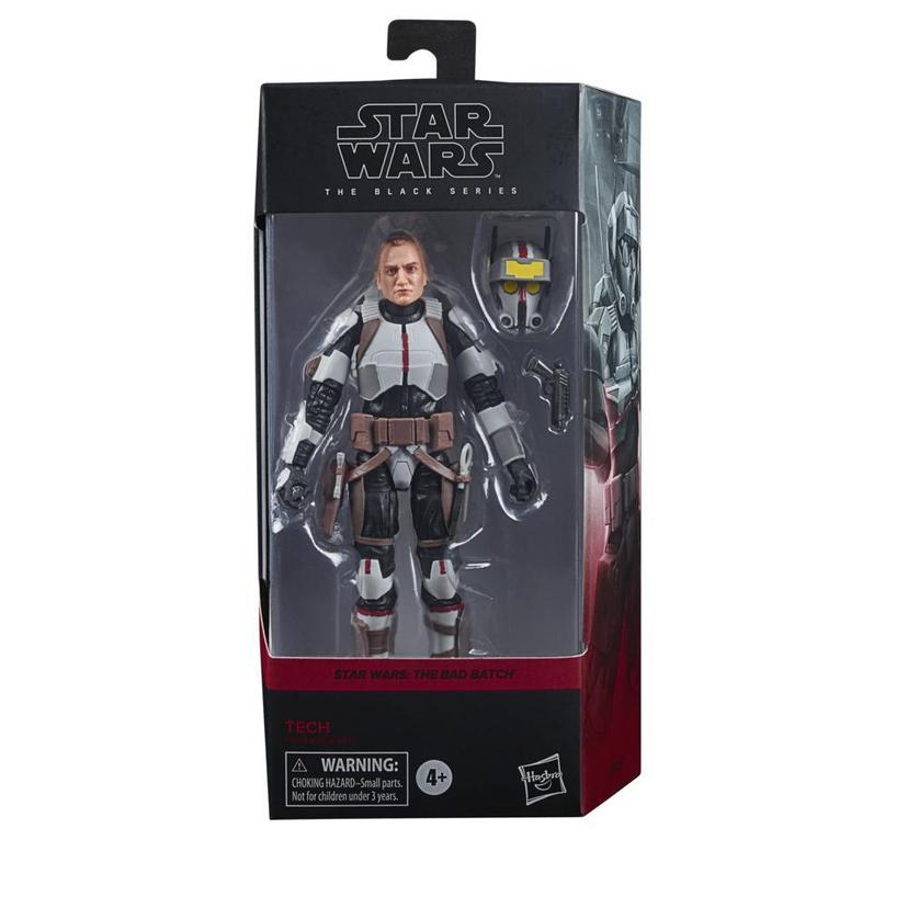 Star Wars The Black Series Tech Toy 6-Inch-Scale Star Wars: The Bad Batch  Collectible Figure for Kids Ages 4 and Up 