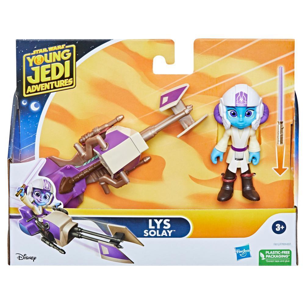 Star Wars Lys Solay Figure & Speeder Bike, Star Wars Toys, Preschool Toys (4"-Scale) product thumbnail 1