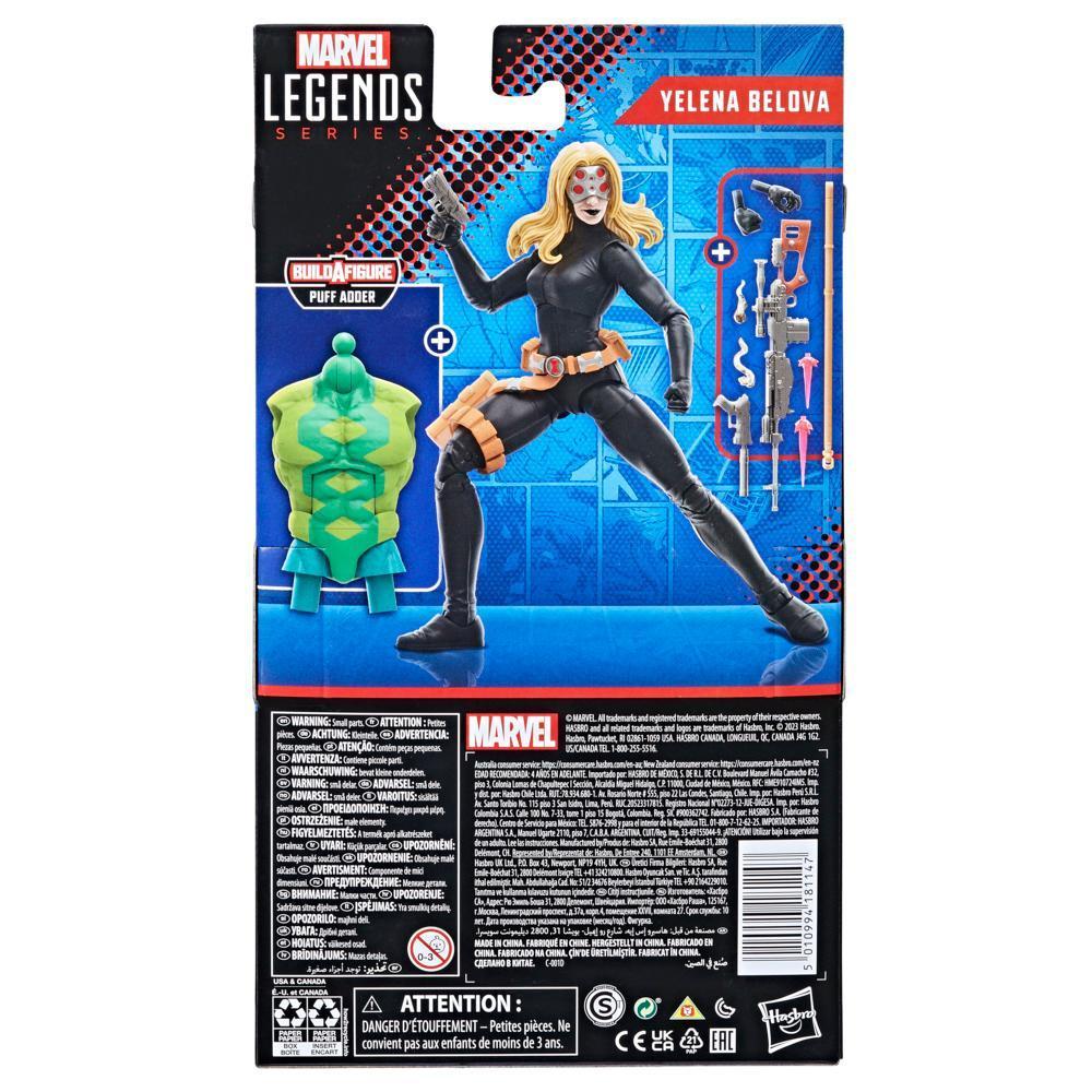 Hasbro Marvel Legends Series: Yelena Belova Black Widow, Marvel Classic Comic Action Figure (6”) product thumbnail 1