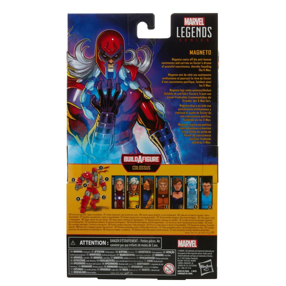 Hasbro Marvel Legends Series 6-inch Scale Action Figure Toy Magneto, Includes Premium Design and 5 Accessories product thumbnail 1