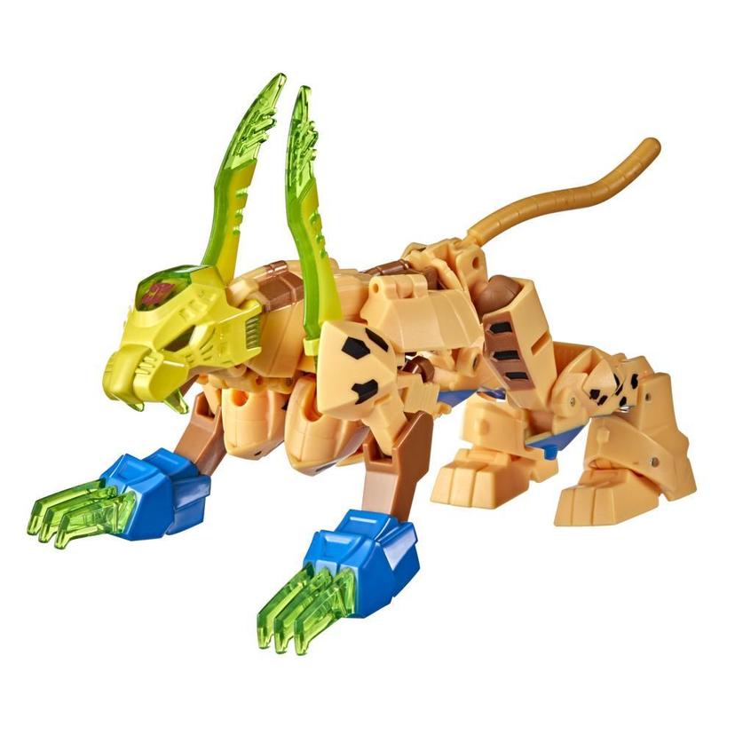 Transformers Bumblebee Cyberverse Adventures Toys Deluxe Class Cheetor Action Figure, Saber Strike Action Attack, 5-inch product image 1