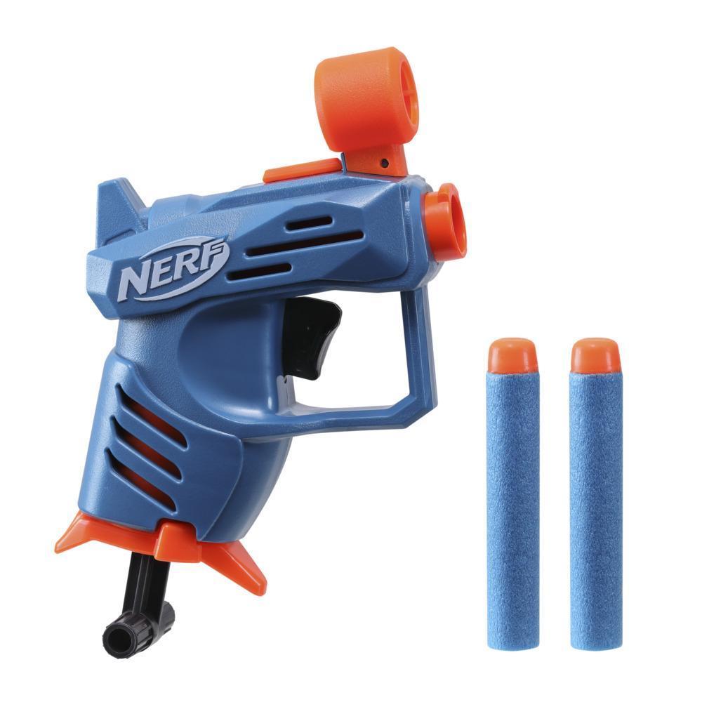 Nerf Elite 2.0 SD-1 Blaster and 2 Official Nerf Elite 1-Dart Storage, Stealth-Sized, Easy to Use - Nerf