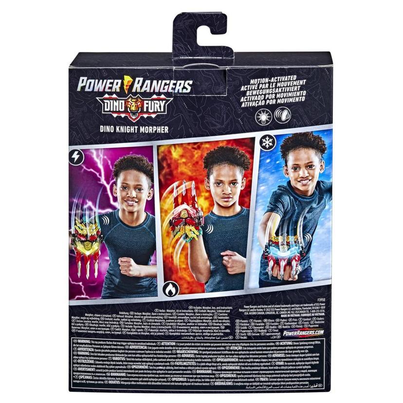 Power Rangers Dino Knight Morpher Electronic Toy With Lights and Sounds Includes Dino Knight Key Inspired by TV Show product image 1