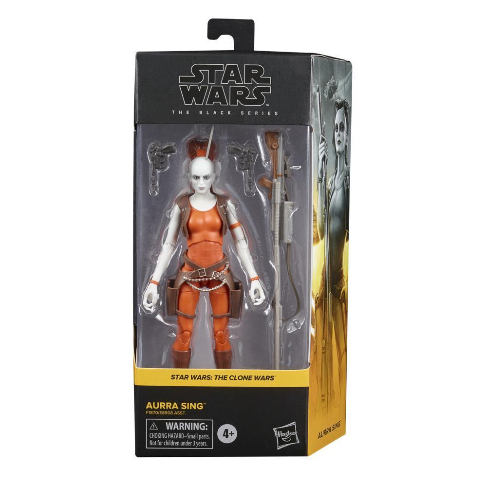 Star Wars The Black Series Aurra Sing Toy 6-Inch-Scale Star Wars: The Clone Wars Collectible Figure, Kids Ages 4 and Up product thumbnail 1