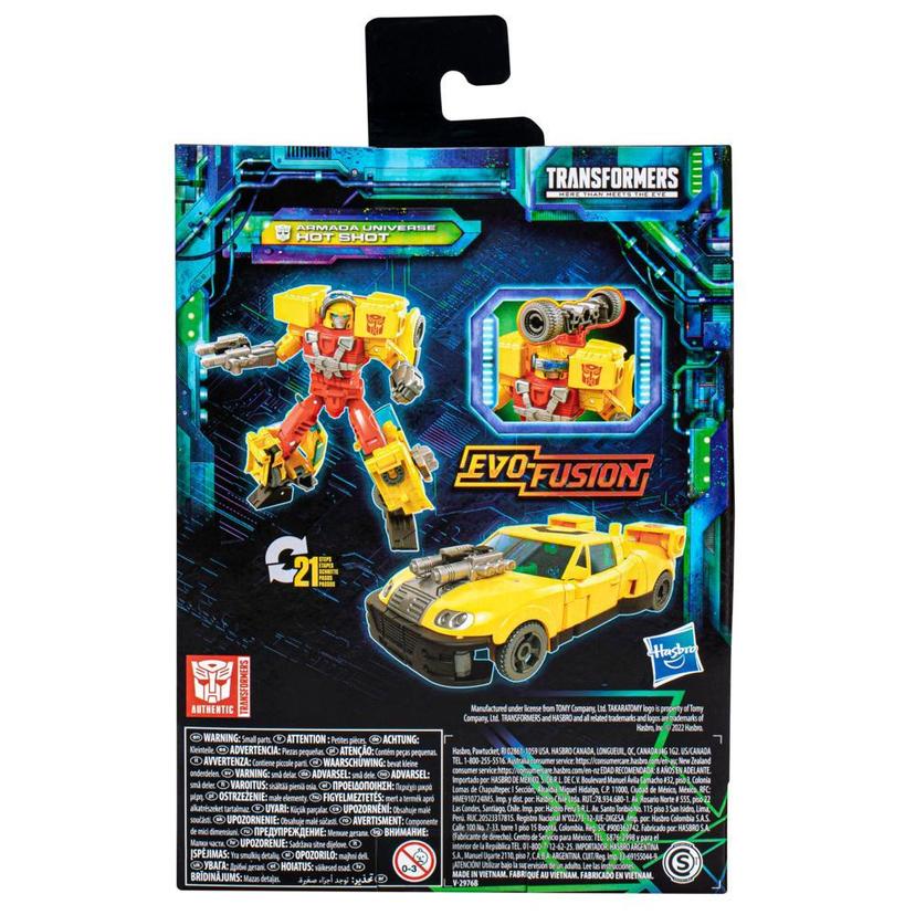 Transformers Legacy Evolution Deluxe Armada Universe Hot Shot Converting Action Figure (5.5”) product image 1