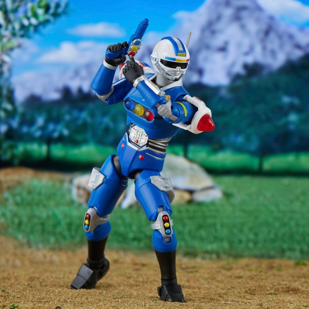 Power Rangers Lightning Collection Turbo Blue Senturion 6.6-Inch Action Figure Collectible product thumbnail 1