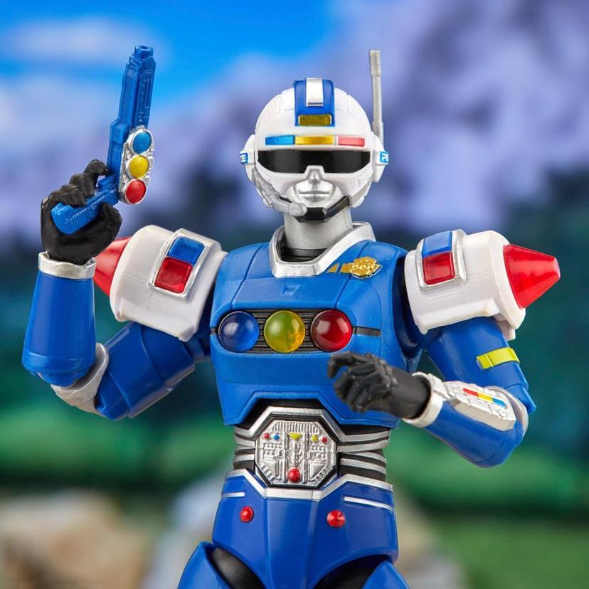 Power Rangers Lightning Collection Turbo Blue Senturion 6.6-Inch Action Figure Collectible product image 1