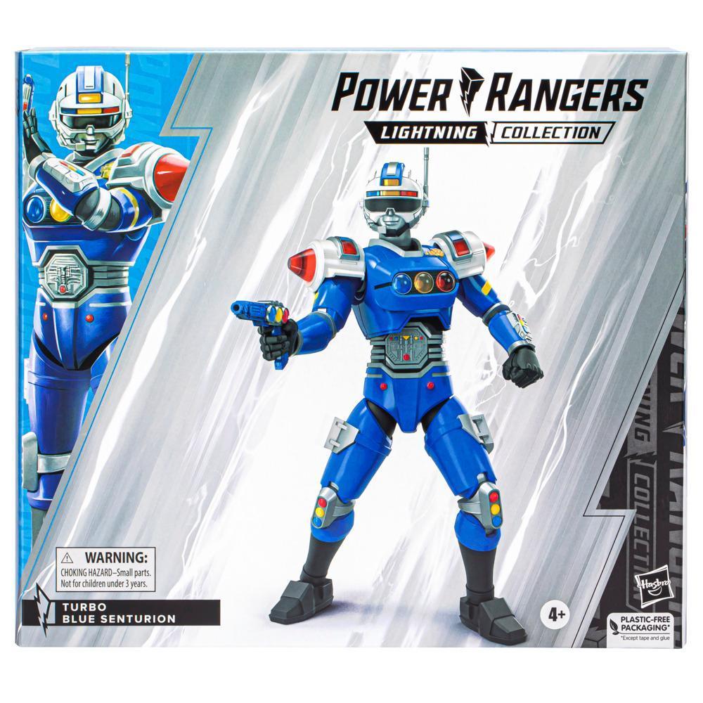 Power Rangers Lightning Collection Turbo Blue Senturion 6.6-Inch Action Figure Collectible product thumbnail 1