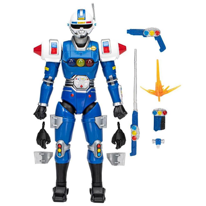 Power Rangers Lightning Collection Turbo Blue Senturion 6.6-Inch Action Figure Collectible product image 1