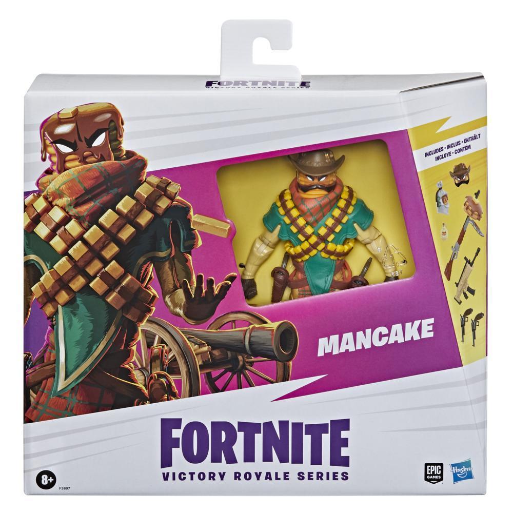 Hasbro Fortnite Victory Royale Series Mancake Collectible Action Figure and Accessories, Age 8 and Up, 6-inch product thumbnail 1