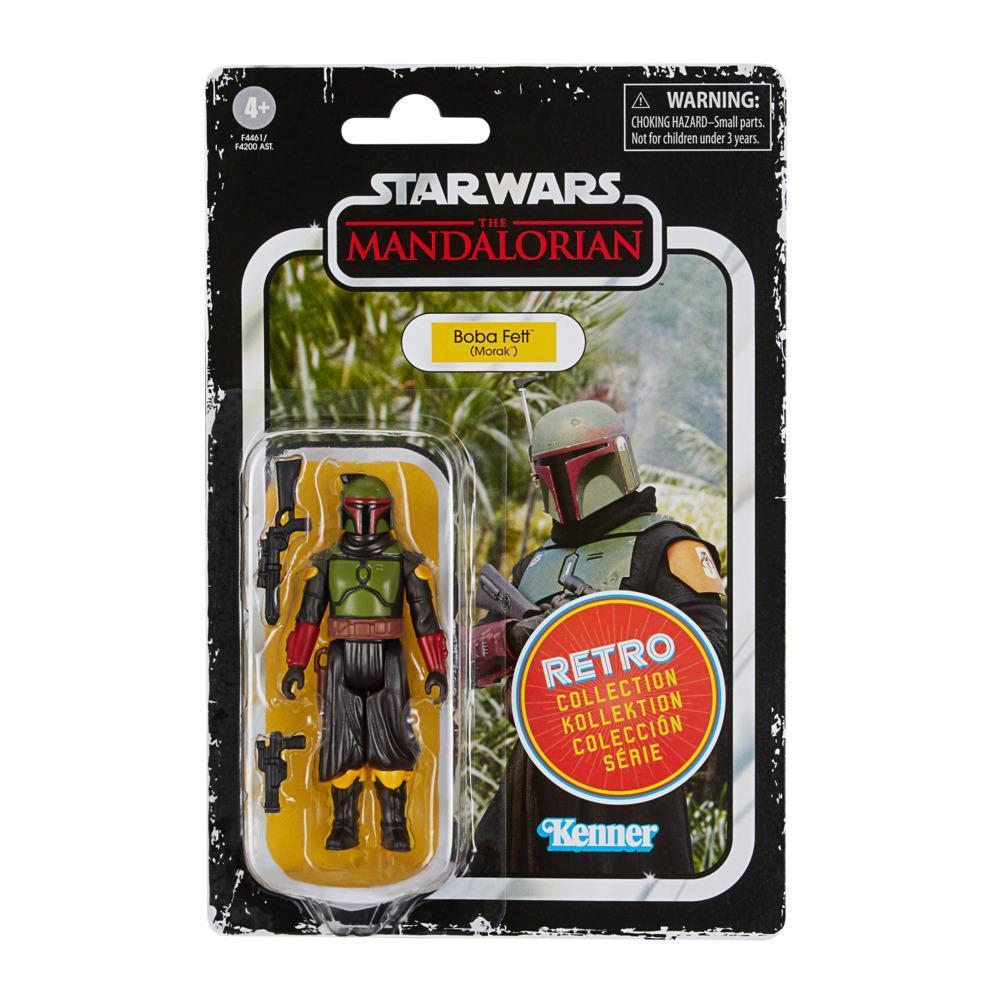 Star Wars Retro Collection Boba Fett (Morak) Toy 3.75-Inch-Scale Star Wars: The Mandalorian Collectible Action Figure product thumbnail 1