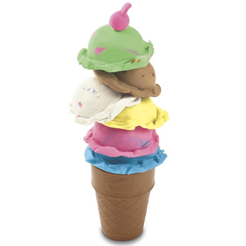 Play-Doh Ice Cream Carousel Playset with 6 Cans product image 1