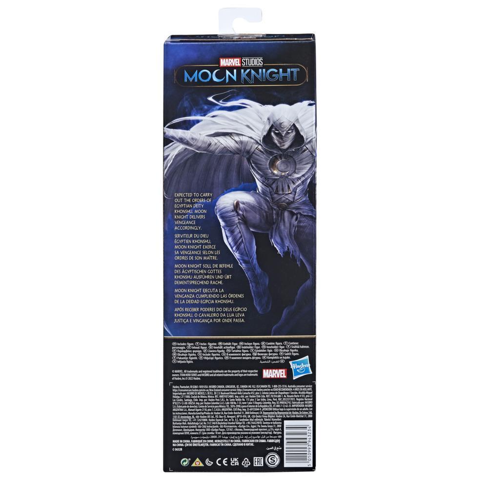 Marvel Studios’ Moon Knight Titan Hero Series Moon Knight Toy, 12-Inch-Scale Action Figure, Toys for Kids Ages 4 and Up product thumbnail 1