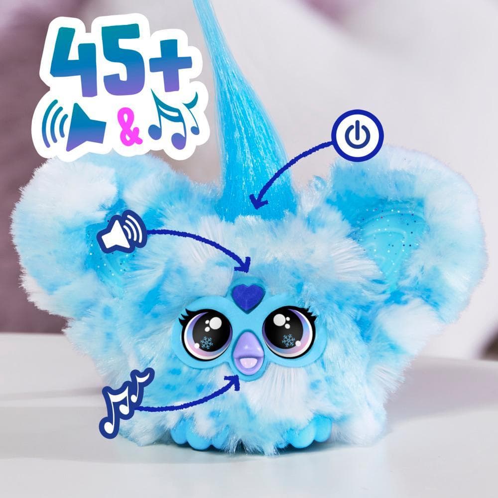 Furby Furblets Sno-Way Holiday Edition Mini Electronic Plush Toy product image 1