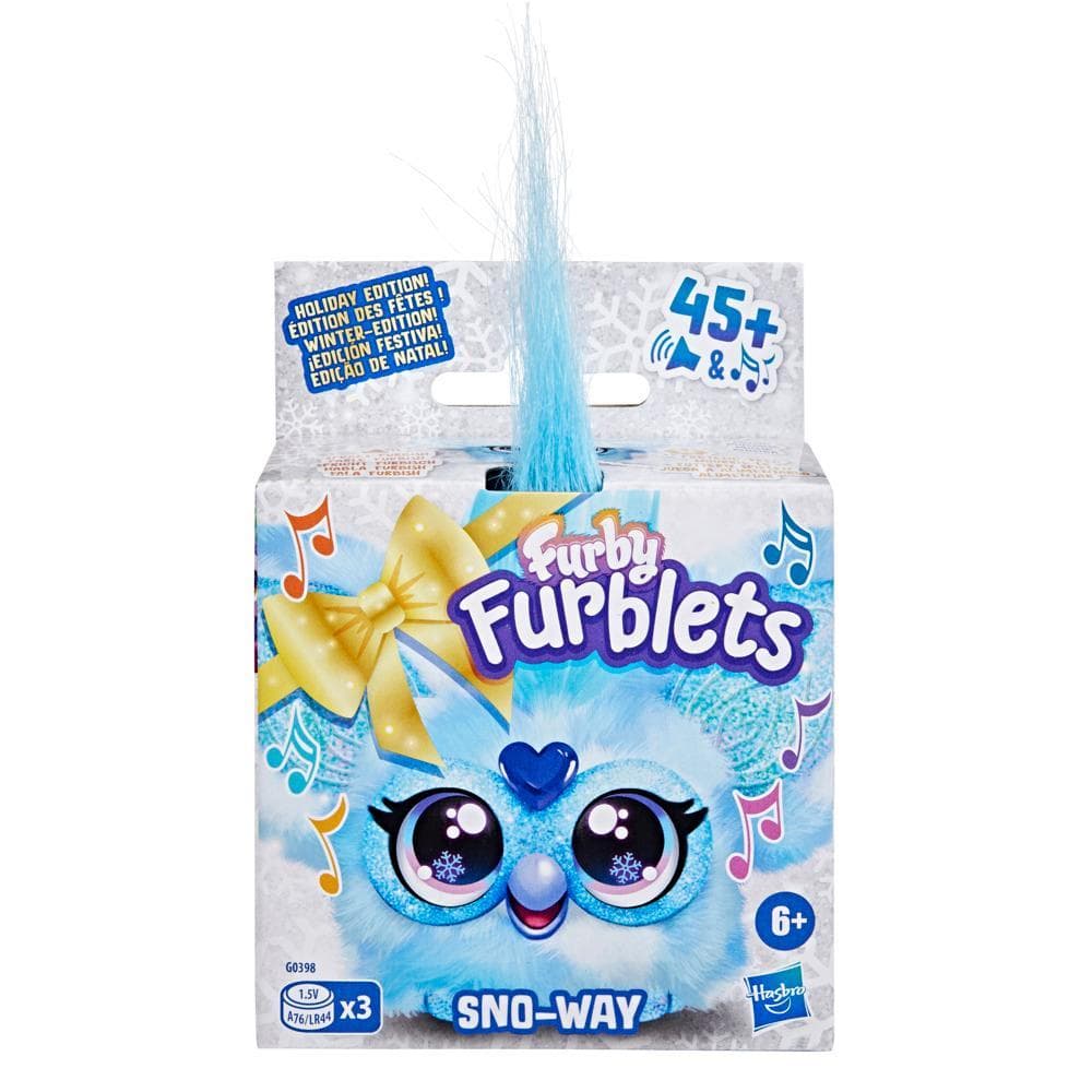 Furby Furblets Sno-Way Holiday Edition Mini Electronic Plush Toy product thumbnail 1