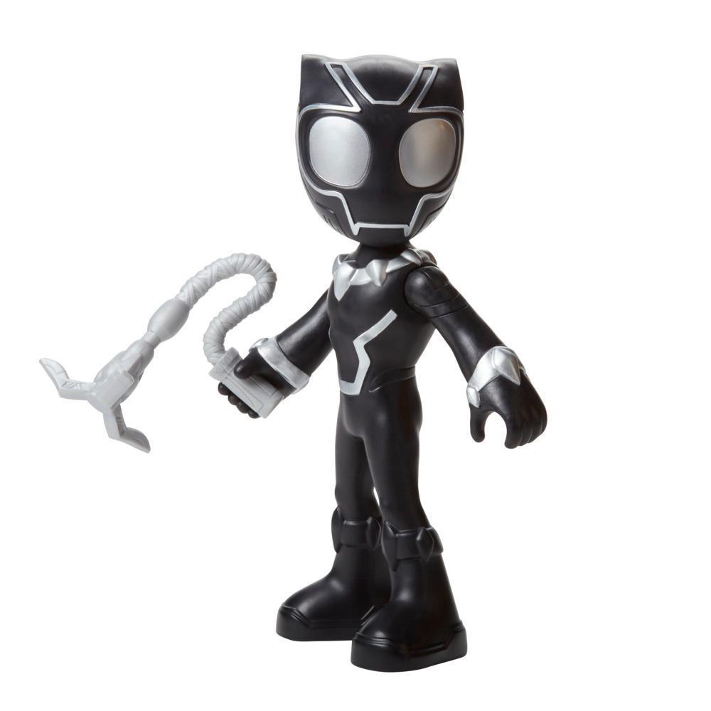 Marvel Spidey and His Amazing Friends Supersized Black Panther Action Figure, Preschool Superhero Toys product thumbnail 1