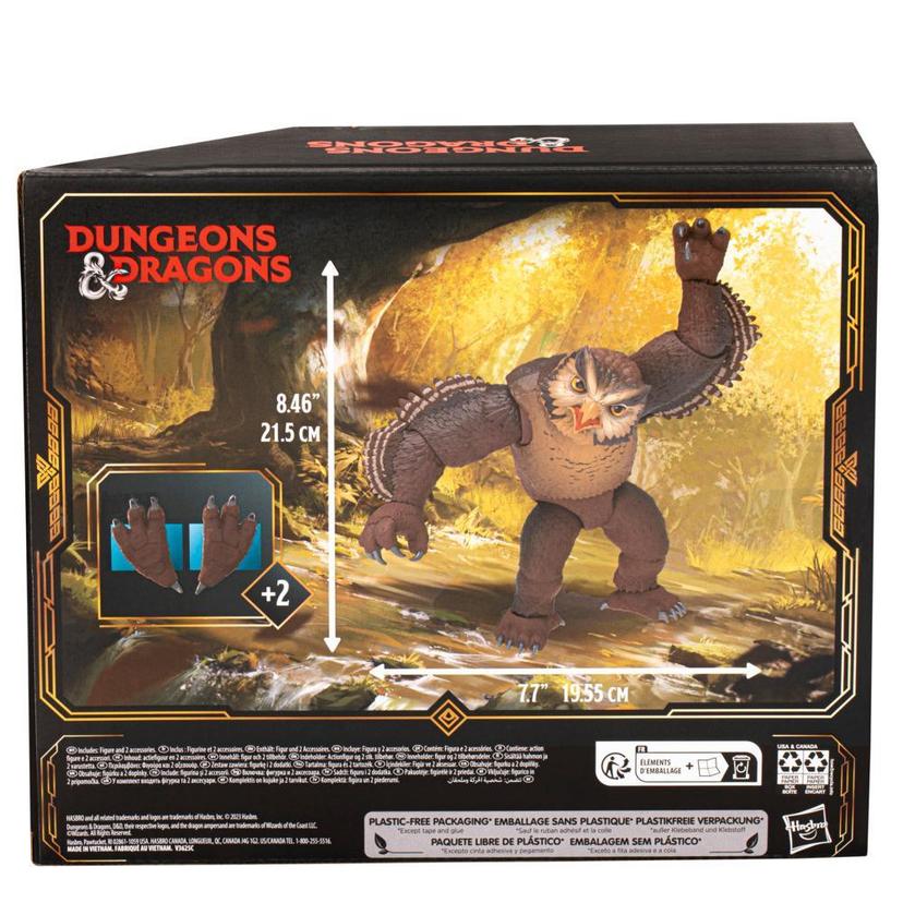 Dungeons & Dragons Golden Archive Owlbear Collectible Figure, 6" Scale product image 1