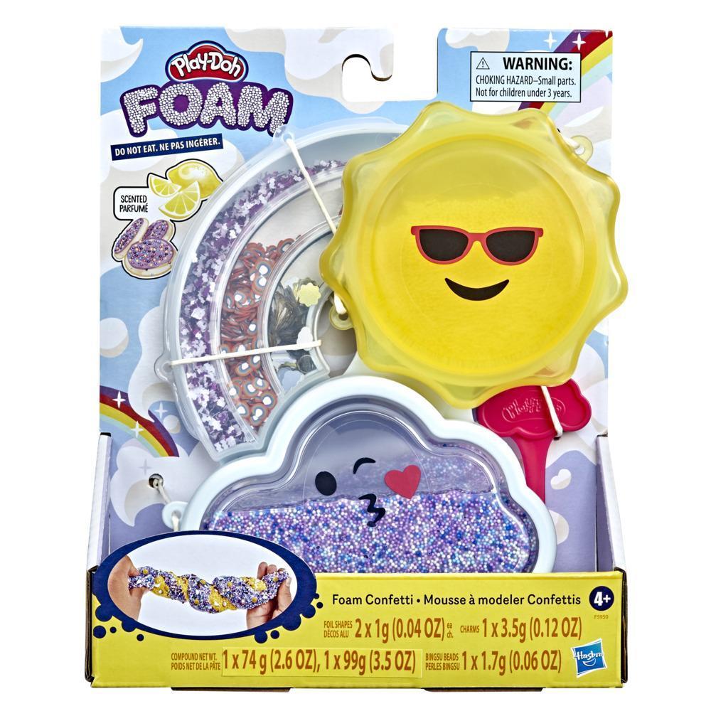 Play-Doh Foam Confetti Mixing Kit, Scented Tactile Toy for Kids 4 Years and Up, Non-Toxic product thumbnail 1