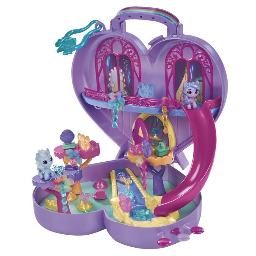 My Little Pony Mini World Magic Compact Creation Bridlewood Forest Toy - Portable Playset and Izzy Moonbow, Kids Age 5+ product image 1