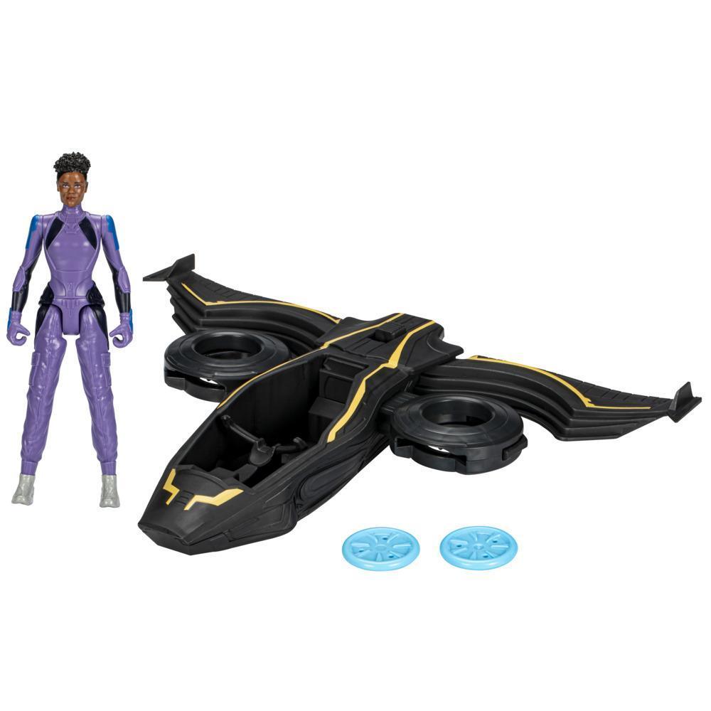 Marvel Studios' Black Panther Wakanda Forever Vibranium Blast Sunbird with Shuri Action Figure, Toy for Kids Ages 4 and Up product thumbnail 1