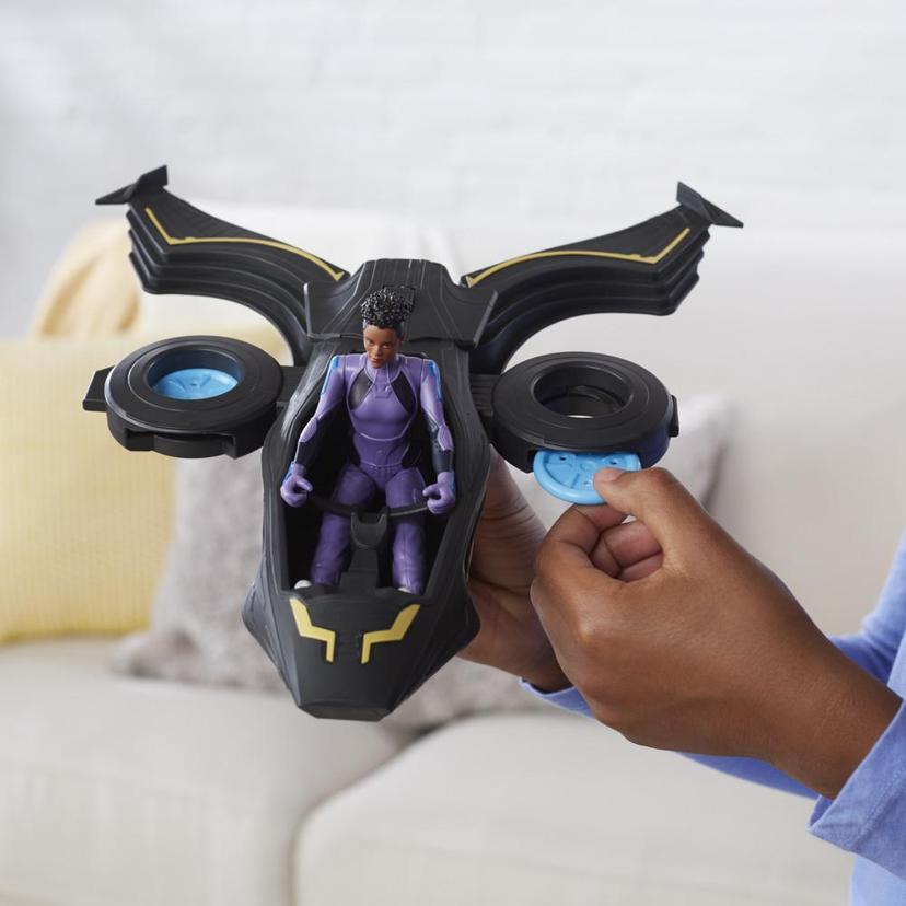 Marvel Studios' Black Panther Wakanda Forever Vibranium Blast Sunbird with Shuri Action Figure, Toy for Kids Ages 4 and Up product image 1