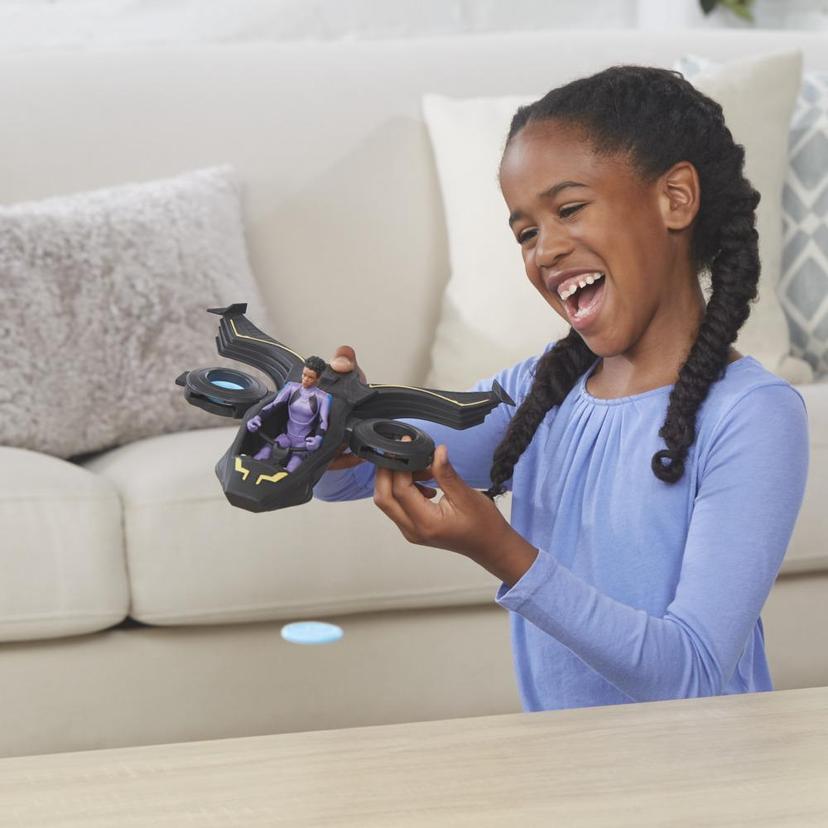 Marvel Studios' Black Panther Wakanda Forever Vibranium Blast Sunbird with Shuri Action Figure, Toy for Kids Ages 4 and Up product image 1