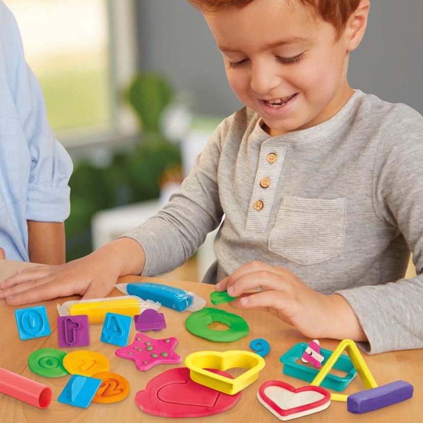 Play-Doh Numbers and Shapes Playset with 17 Tools, Kids Arts and Crafts Toys, 3+ product image 1