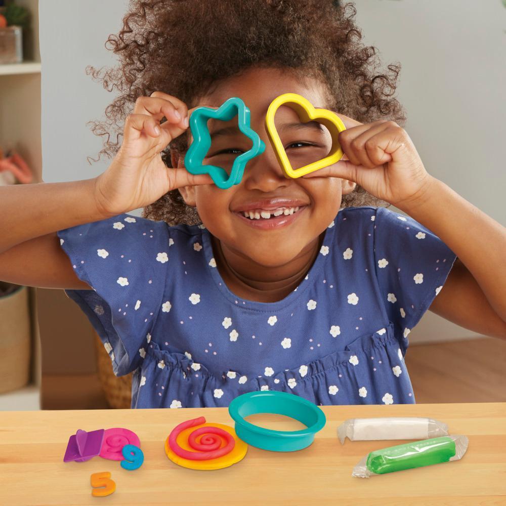 Play-Doh Numbers and Shapes Playset with 17 Tools, Kids Arts and Crafts Toys, 3+ product thumbnail 1