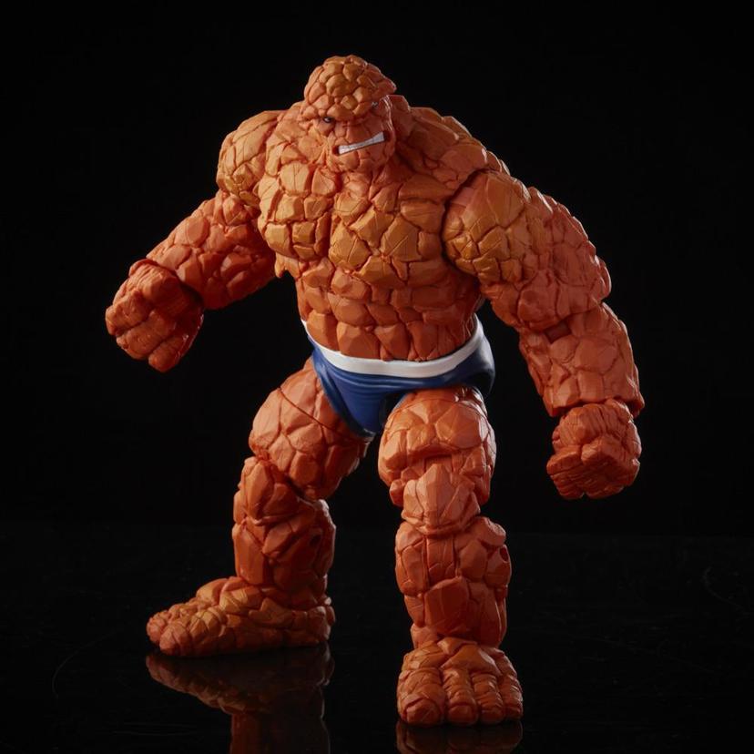 Hasbro Marvel Legends Series Retro Fantastic Four Marvel's Thing 6-inch Action Figure Toy, Includes 1 Accessory product image 1
