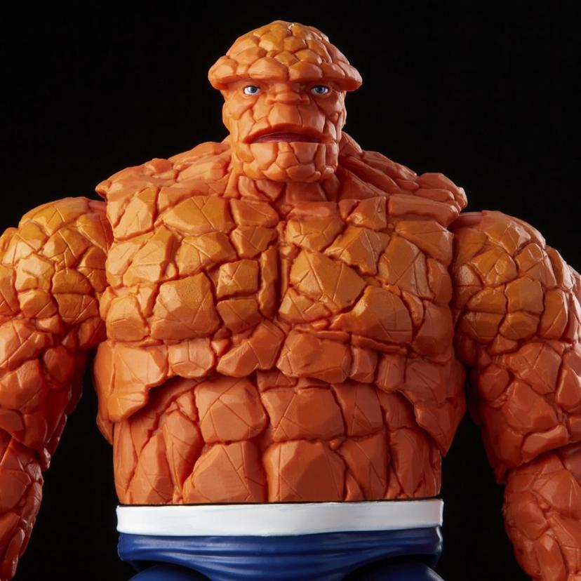 Hasbro Marvel Legends Series Retro Fantastic Four Marvel's Thing 6-inch Action Figure Toy, Includes 1 Accessory product image 1