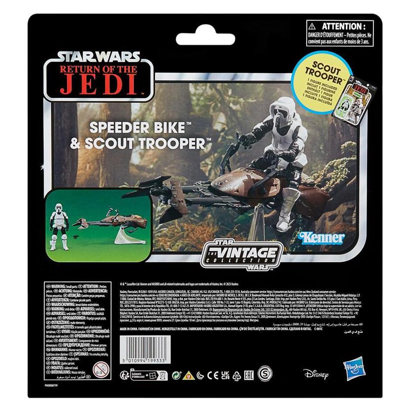 Star Wars The Vintage Collection Speeder Bike Vehicle & Action Figure (3.75”) product image 1