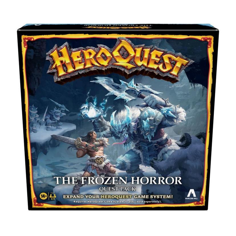 Avalon Hill HeroQuest The Frozen Horror Quest Pack, for Ages 14 and Up, Requires HeroQuest Game System to Play product image 1
