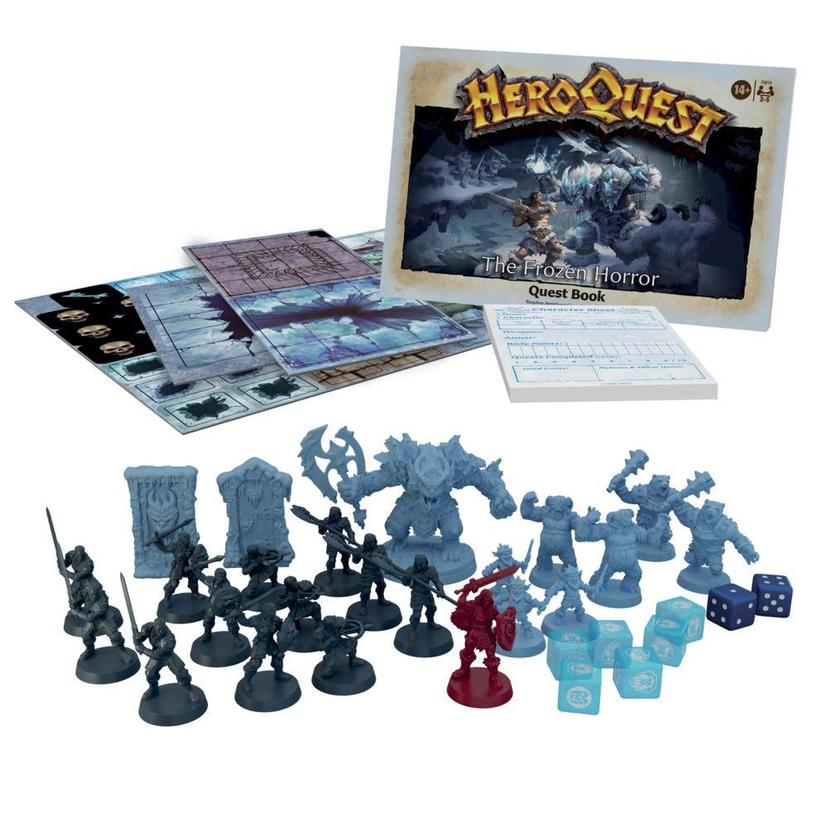 Avalon Hill HeroQuest The Frozen Horror Quest Pack, for Ages 14 and Up, Requires HeroQuest Game System to Play product image 1