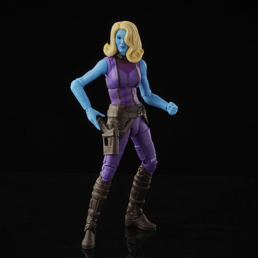 Marvel Legends Series 6-inch Scale Action Figure Toy Heist Nebula, Includes Premium Design, 1 Accessory, and 2 Build-a-Figure parts product image 1