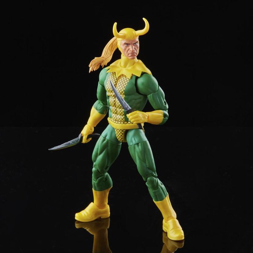 Marvel Legends Series Loki 6-inch Retro Action Figure Toy, 3 Accessories product image 1