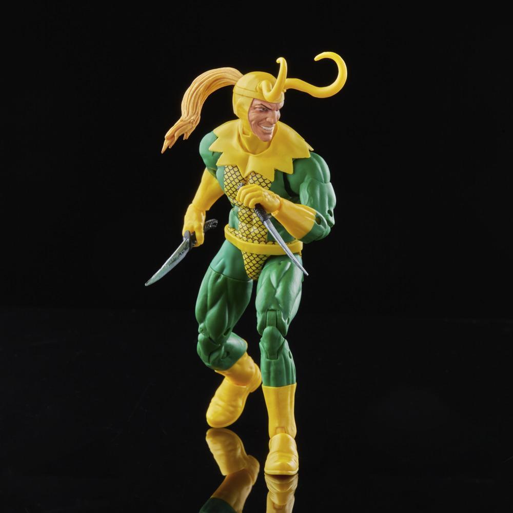 Marvel Legends Series Loki 6-inch Retro Action Figure Toy, 3 Accessories product thumbnail 1