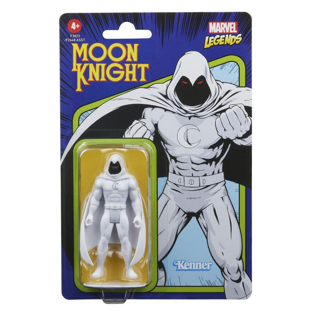 Hasbro Marvel Legends Series 3.75-inch Retro 375 Collection Marvel’s Moon Knight Action Figure for Kids Ages 4 and Up product thumbnail 1