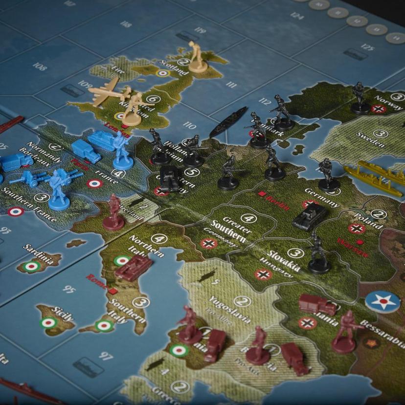 Avalon Hill Axis & Allies Europe 1940 Second Edition WWII Strategy Board Game, Ages 12 and Up, 2-6 Players product image 1