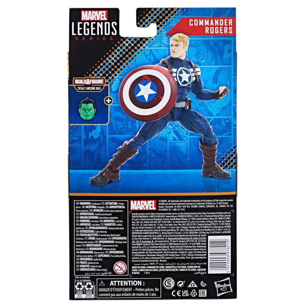 Marvel Legends Series Marvel Comics Commander Rogers Action Figures (6”) product thumbnail 1