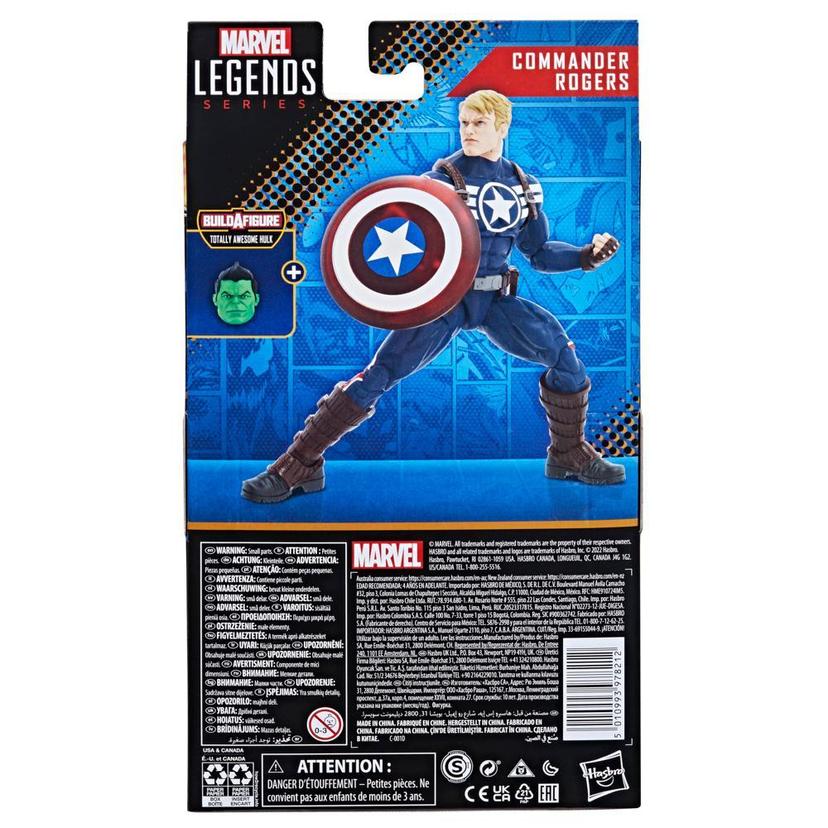 Marvel Legends Series Marvel Comics Commander Rogers Action Figures (6”) product image 1