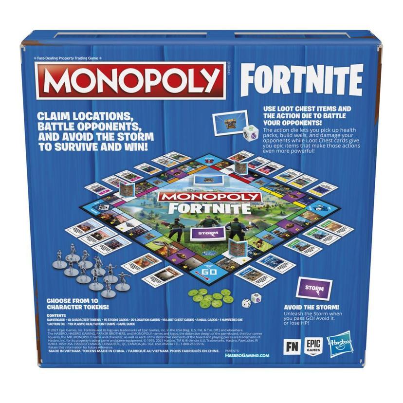 Hasbro Monopoly Fortnite Box Game Season 2 Italian Edition