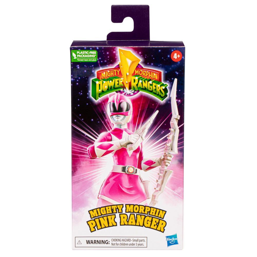 Power Rangers Mighty Morphin Pink Ranger Action Figure Superhero Toy product thumbnail 1