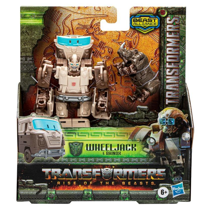 Transformers: Rise of the Beasts Movie Beast Alliance Beast Weaponizers 2-Pack Wheeljack Toy, 6 and Up, 5-inch product image 1