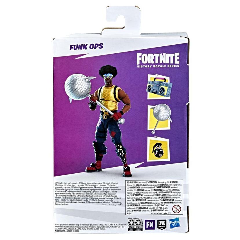 Hasbro Fortnite Victory Royale Series Funk Ops Collectible Action Figure with Accessories - Ages 8 and Up, 6-inch product image 1