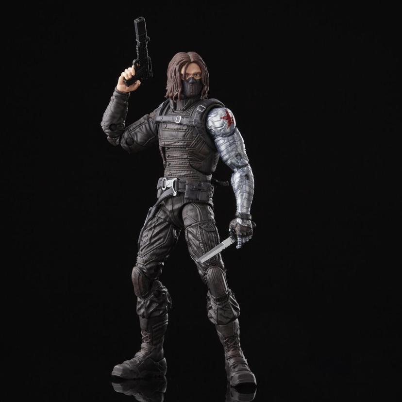 Marvel Legends Series Winter Soldier 6-inch Falcon & the Winter Soldier Action Figure Toy, 5 Accessories product image 1