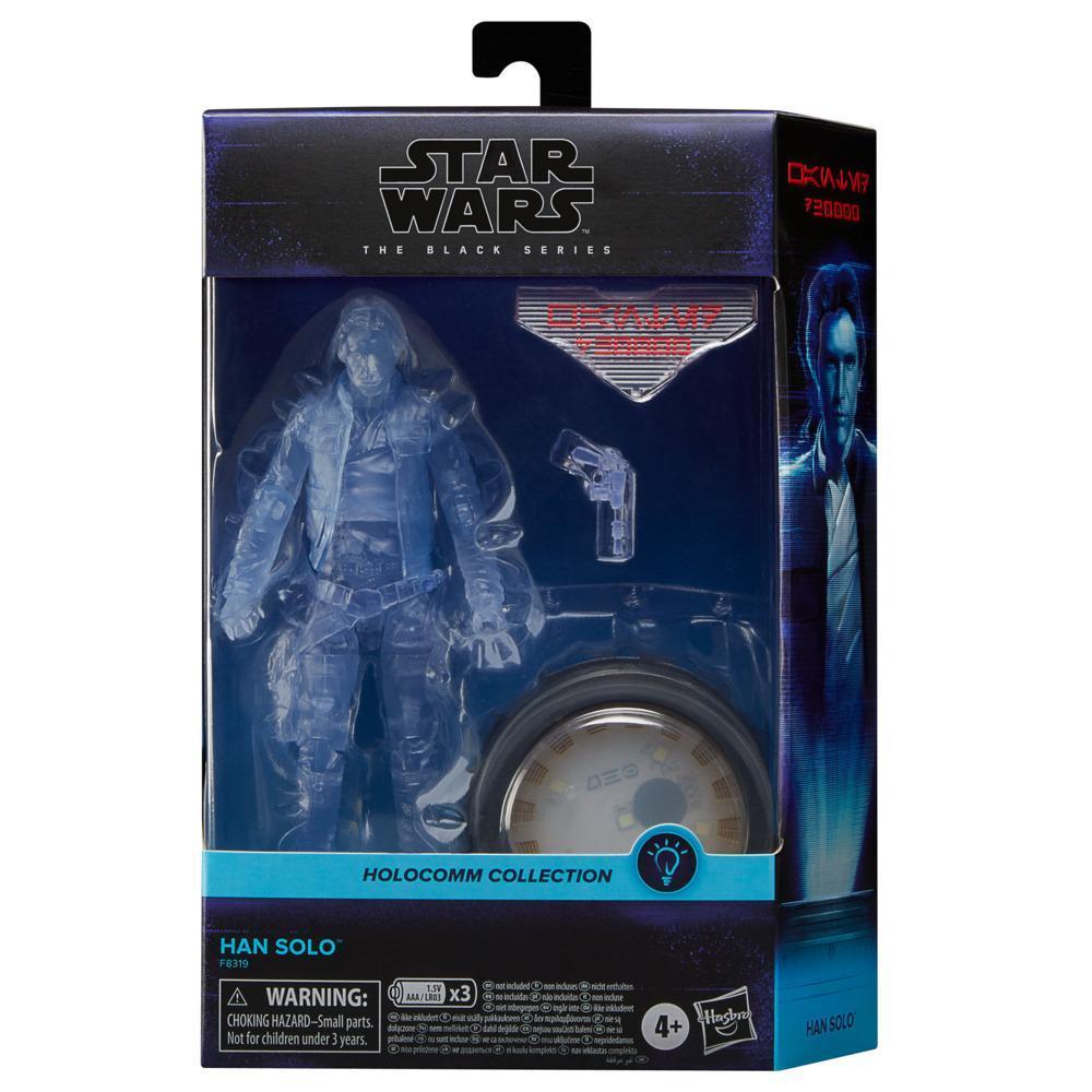 Star Wars The Black Series Holocomm Collection Han Solo Action Figure (6”) product thumbnail 1