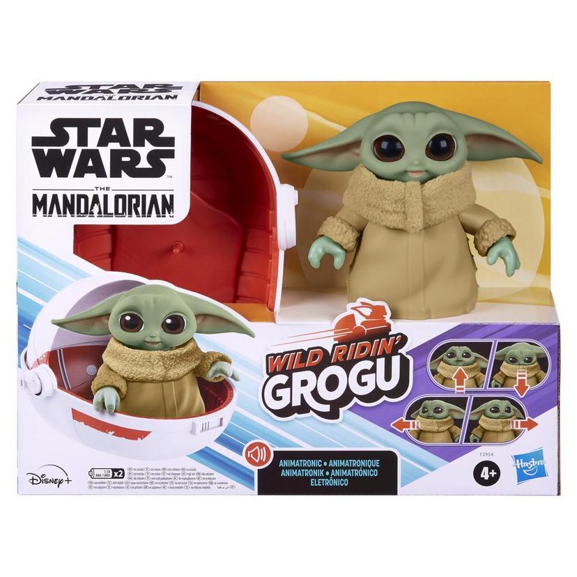Star Wars Wild Ridin' Grogu, The Child Animatronic, Sound and Motion  Combinations, Star Wars Toy for Kids Ages 4 and Up - Star Wars