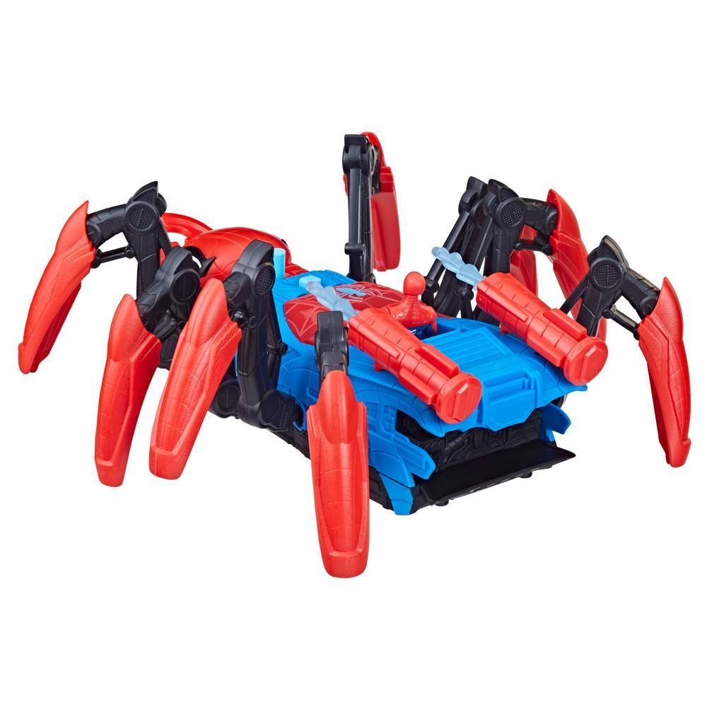 Marvel Spider-Man Crawl 'N Blast Spider with Action Figure, 2-In-1 Blast Feature, Toy Cars product thumbnail 1