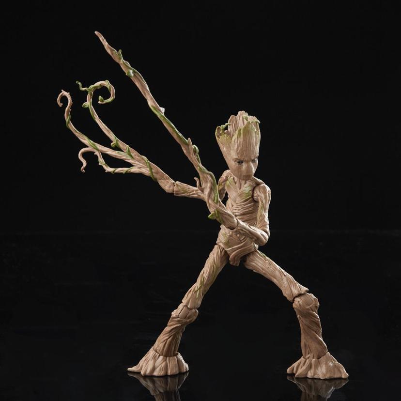 Marvel Legends Thor: Love and Thunder Groot Action Figure 6-inch Collectible Toy, 4 Accessories, 1 Build-A-Figure Part product image 1